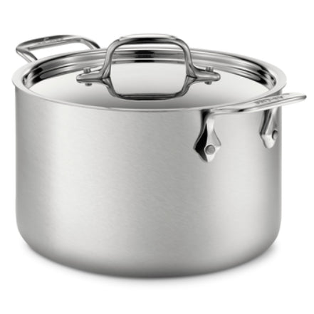 All-Clad D5 Brushed Stainless 4 QT Stock Pot & Lid