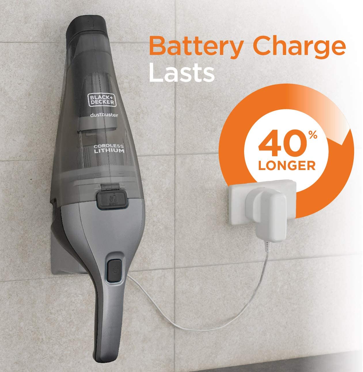 Black & Decker Quick Clean Dustbuster Handheld Cordless Vacuum