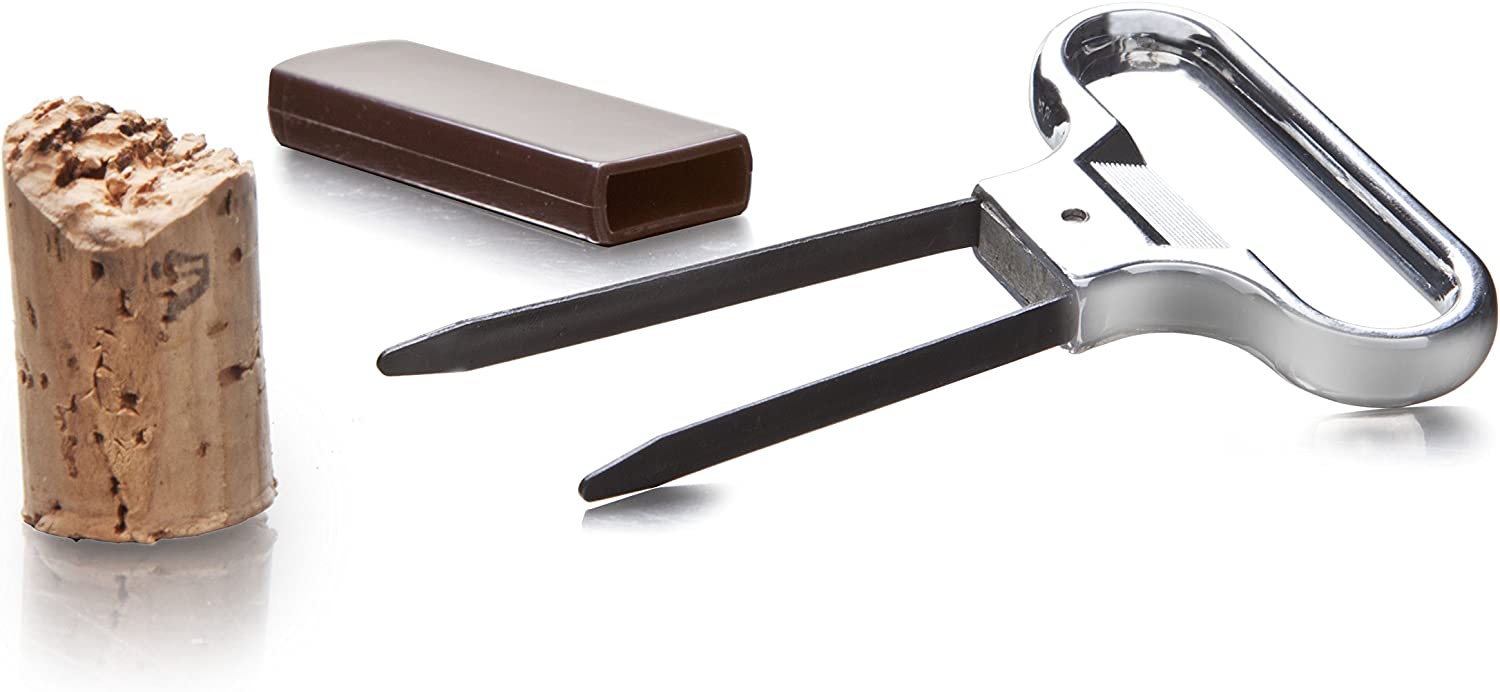 Vacu Vin Two-Prong Cork Puller for Vintage Wines