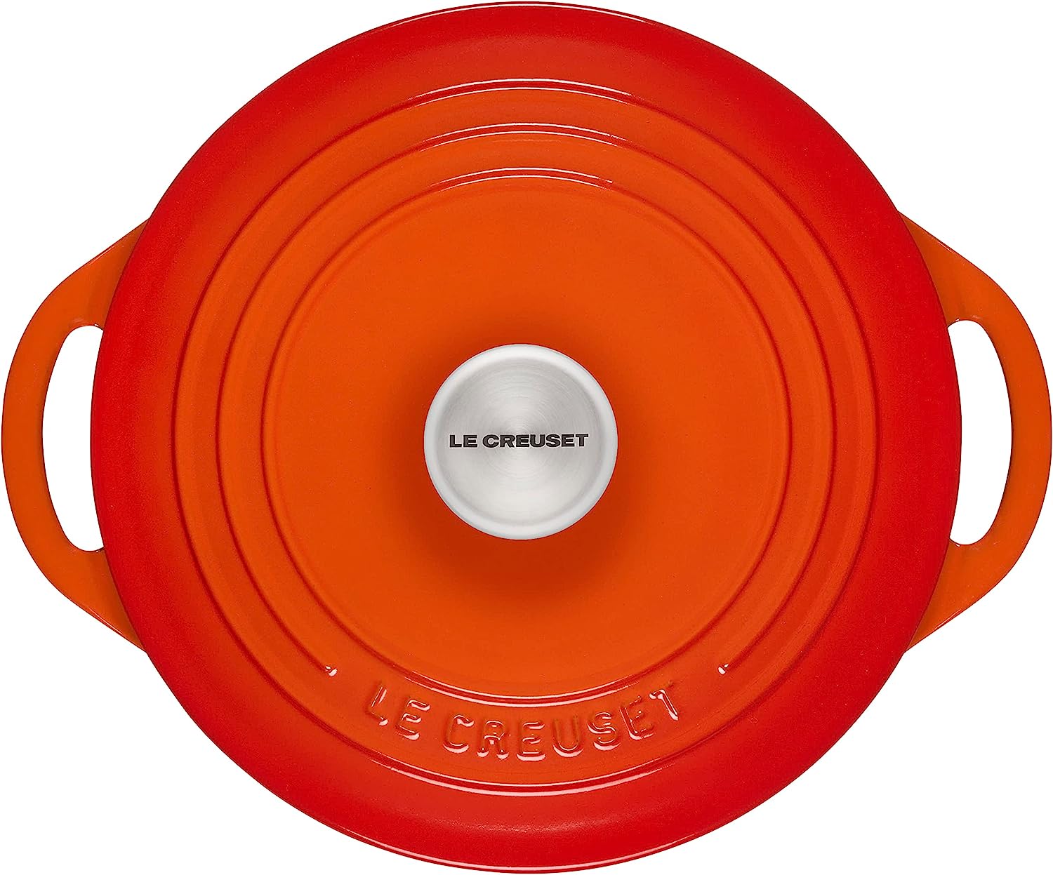 Le Creuset Round Shallow Dutch Oven – 2.75QT – Flame