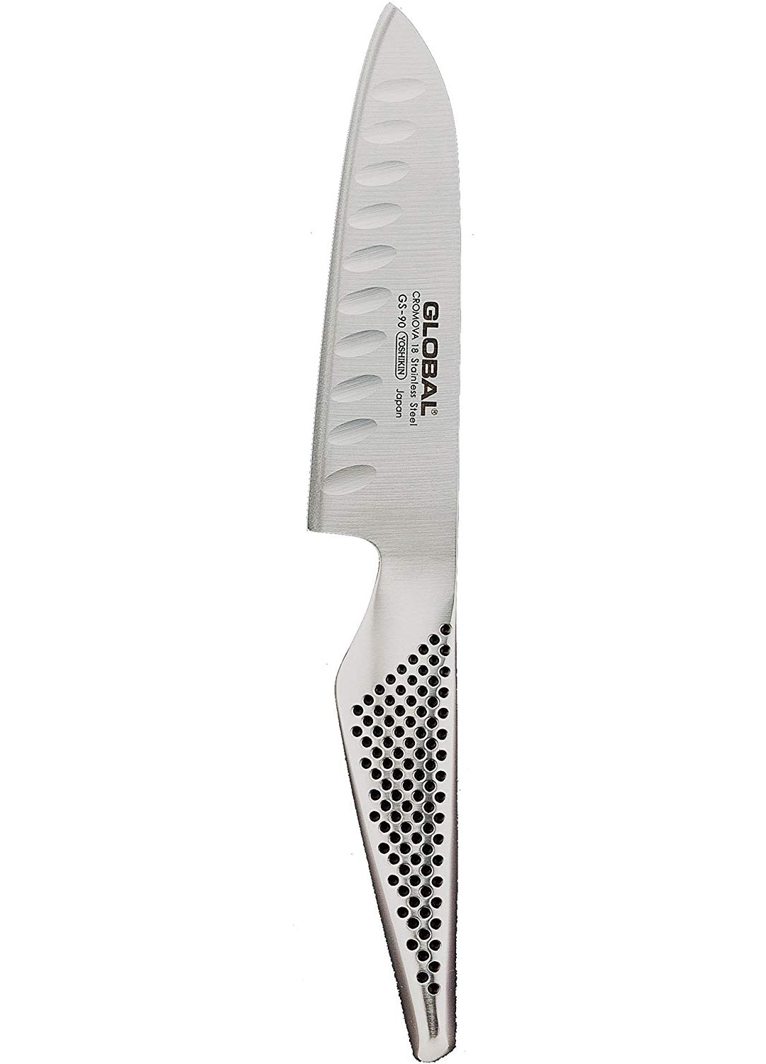 Global Fluted Santoku Knife – 5"