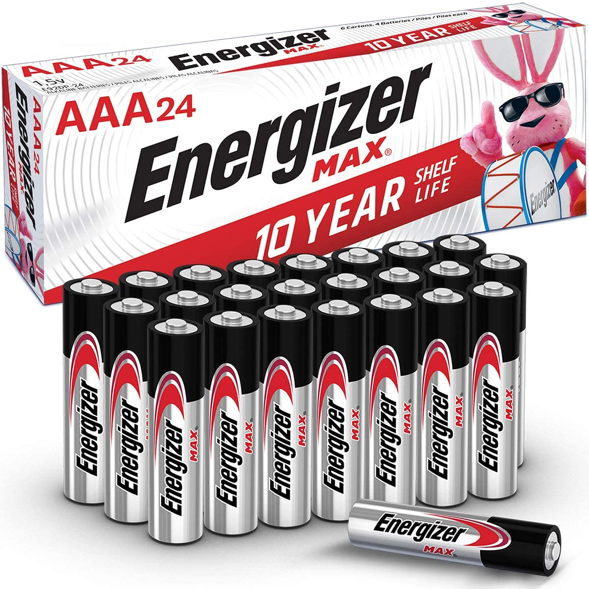AAA Energizer MAX Alkaline Battery – 24pk