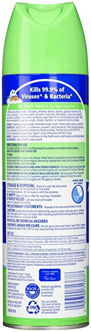 Scrubbing Bubbles Disinfectant Bathroom Cleaner, Fresh Clean Scent, 20 oz