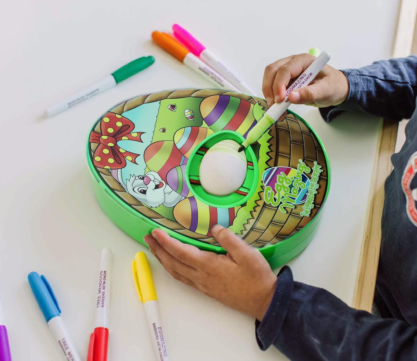 The Eggmazing Easter Basket Egg Decorator