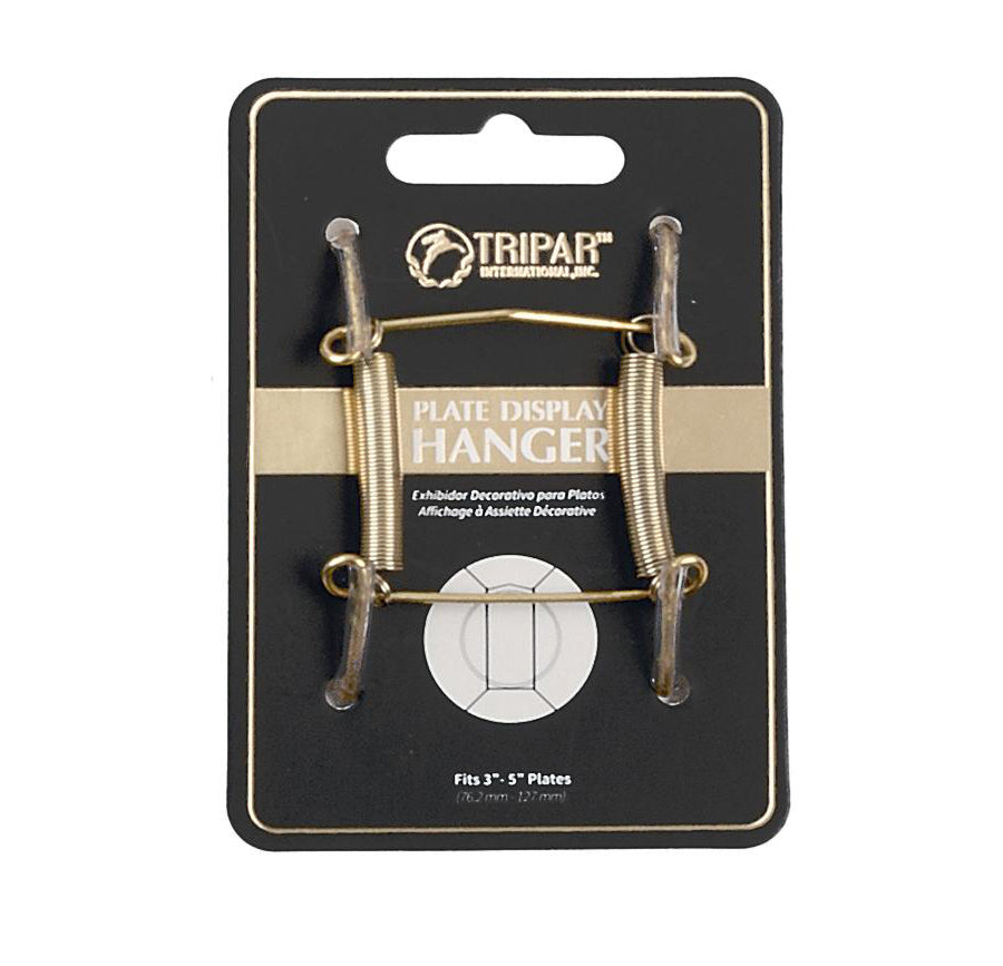 Tripar Brass Wire Plate Display Hanger – 3"-5"