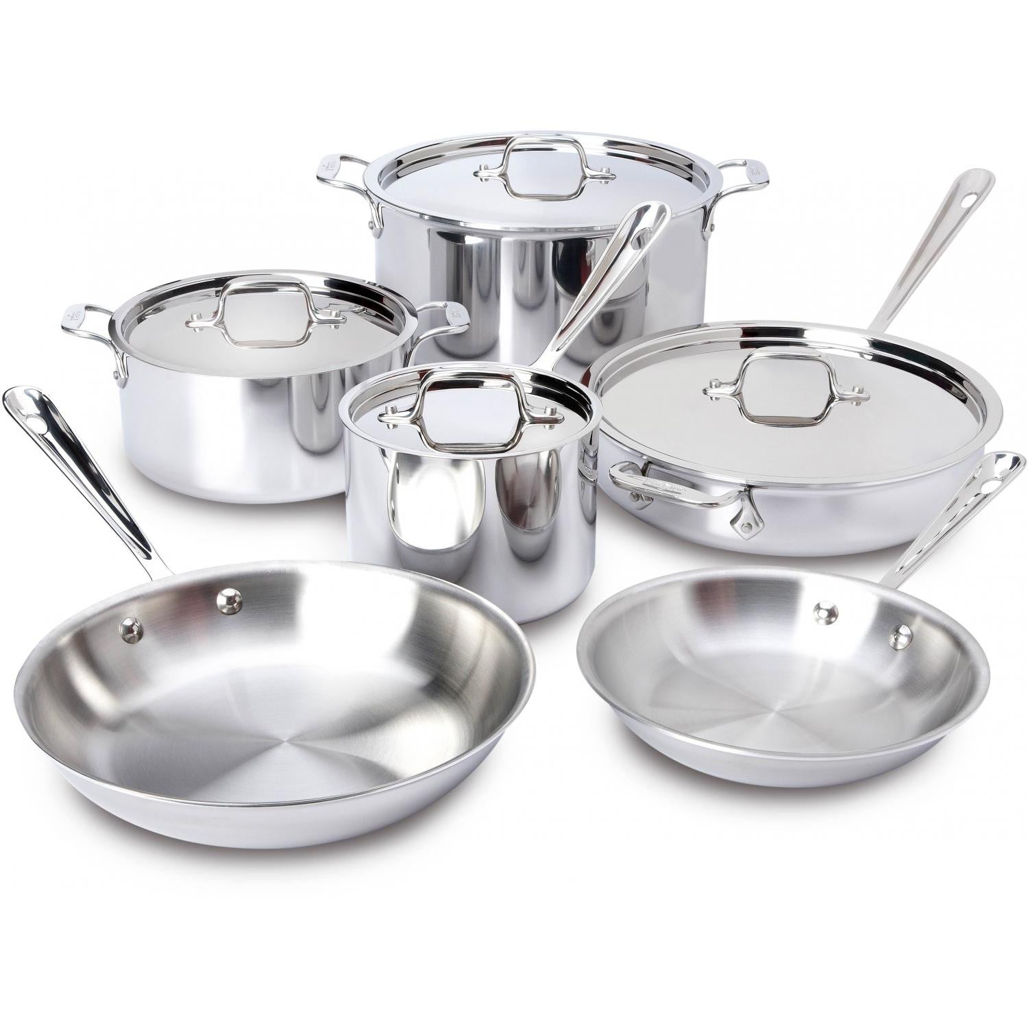 All-Clad Stainless 10-Piece Set