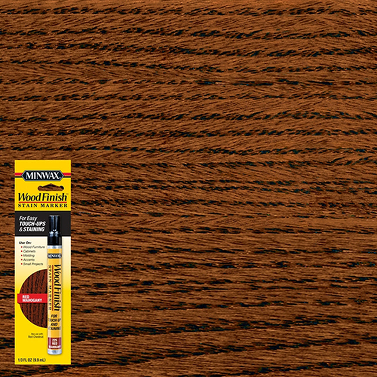 Minwax Wood Finish Stain Marker – Red Mahogany