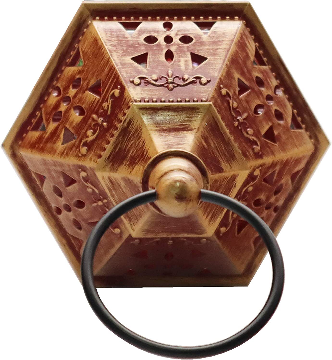 Santa Musical Water Globe Lantern with Swirling Glitter