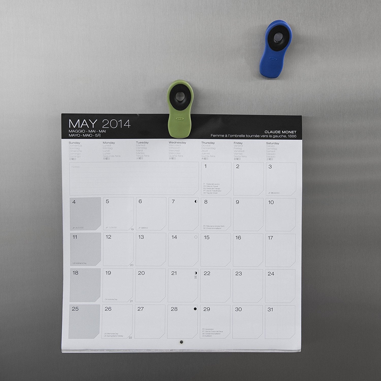 OXO Good Grips Magnetic All Purpose Clips – White - Pack of 4