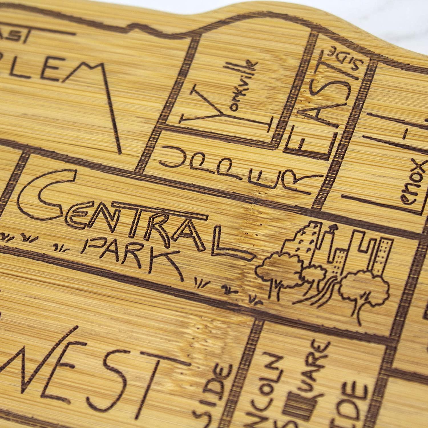 Totally Bamboo Manhattan Cutting Board – 7-1/4" X 22"