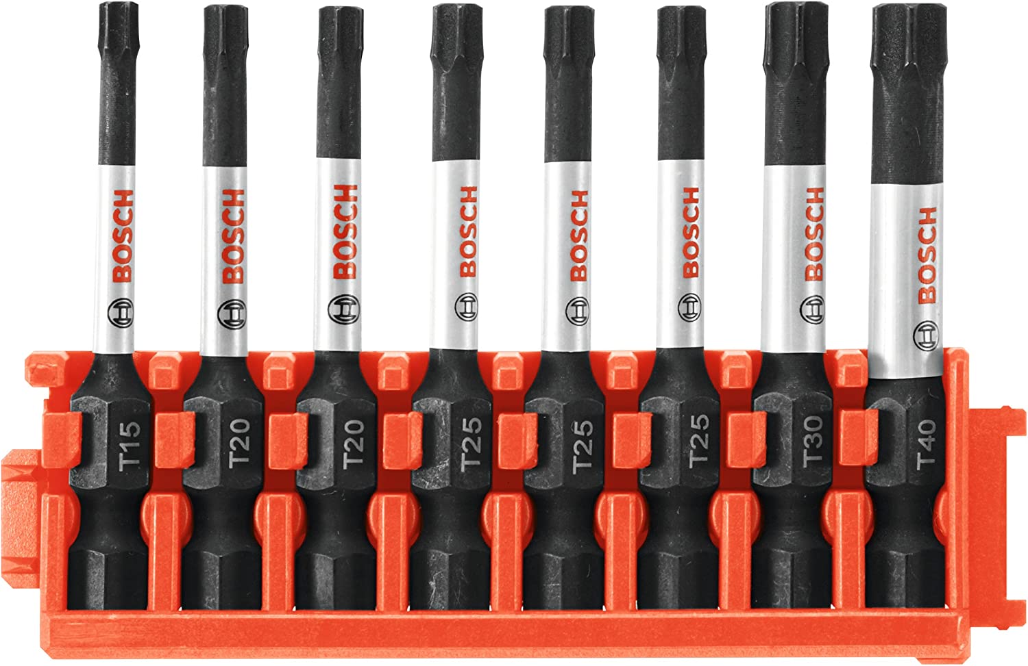 Bosch Impact Tough Power Bit Set Torx 2" – 8-pc.