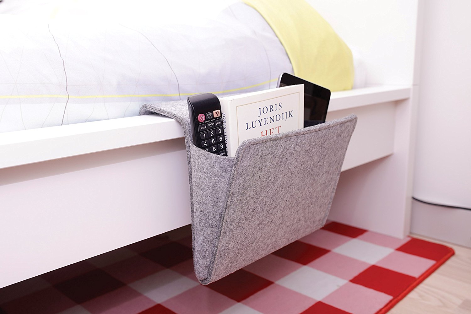 Kikkerland Felt Bedside Caddy