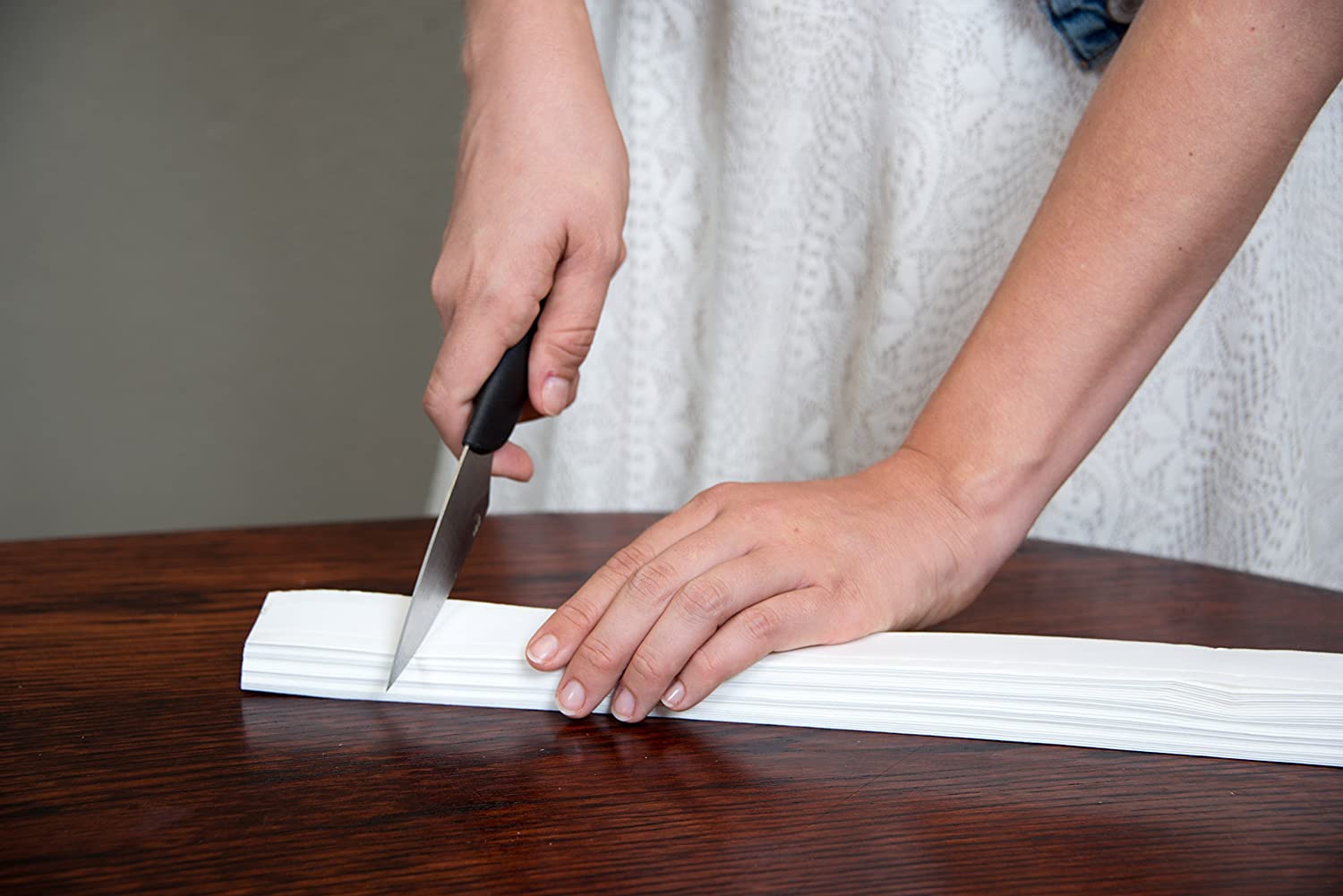 Redi Shade No Tools Light Filtering Pleated Peel and Stick Fabric Shade – White