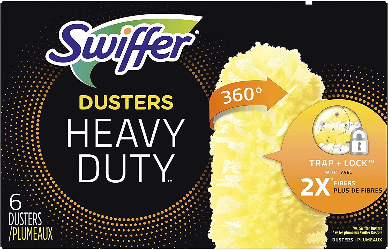 Swiffer Duster 360 Heavy Duty Refills – Pack of 6