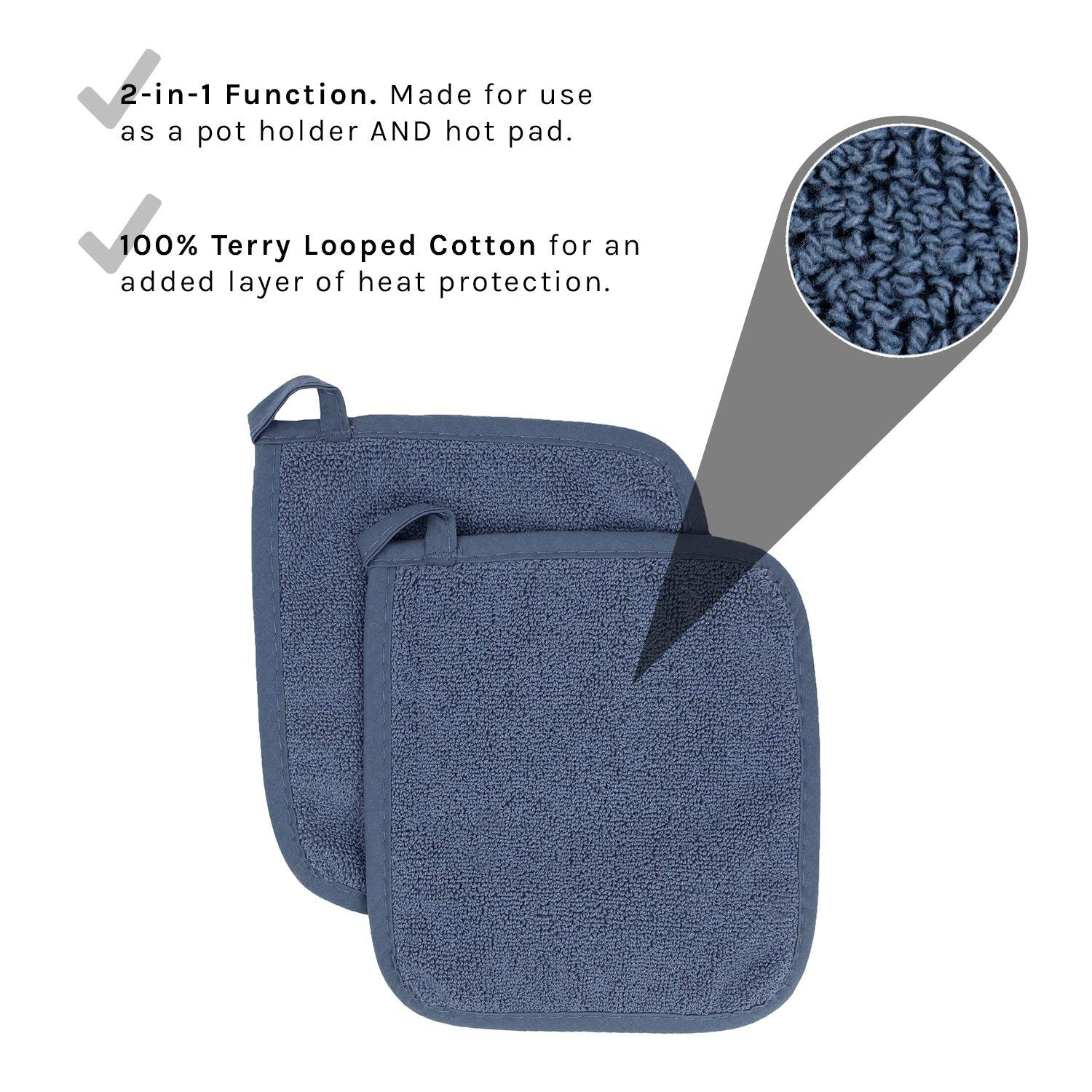 Ritz Pot Holder – Federal Blue