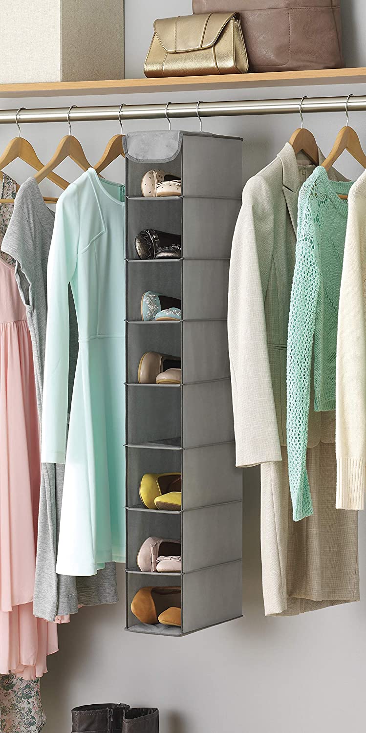 Hanging Shoe Shelves / Cubbies – Grey