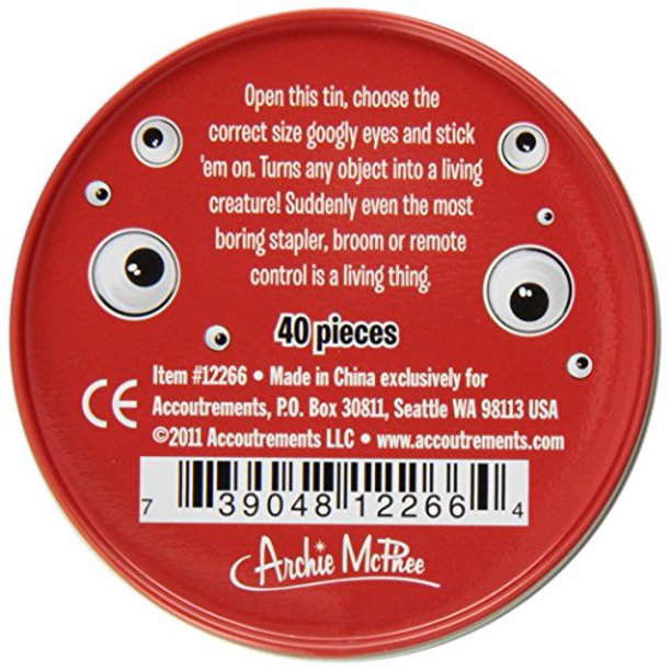 Stick-On Googly Eyes