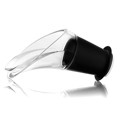 Vacu Vin J-Hook Wine Crystal Server Pourer – Set of 2
