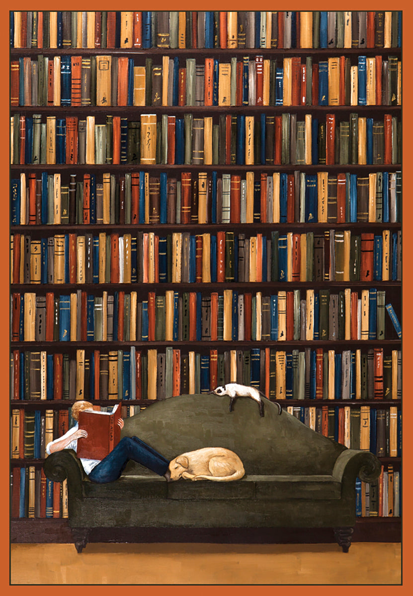 Caspari – Relax And Enjoy Happy Birthday Card – 1 Card & 1 Envelope