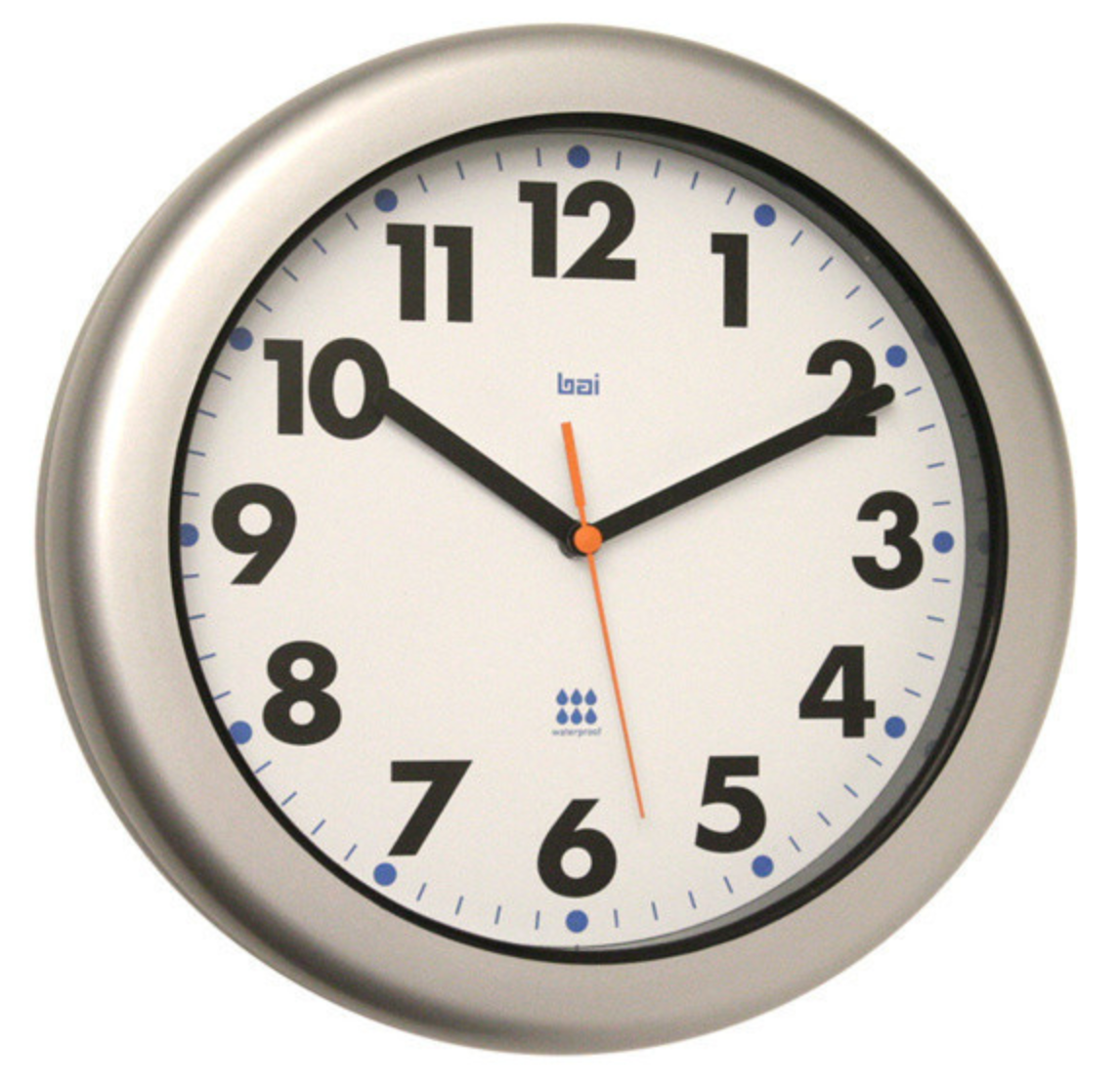 Bai Aquamaster Futura Waterproof Wall Clock – 16"