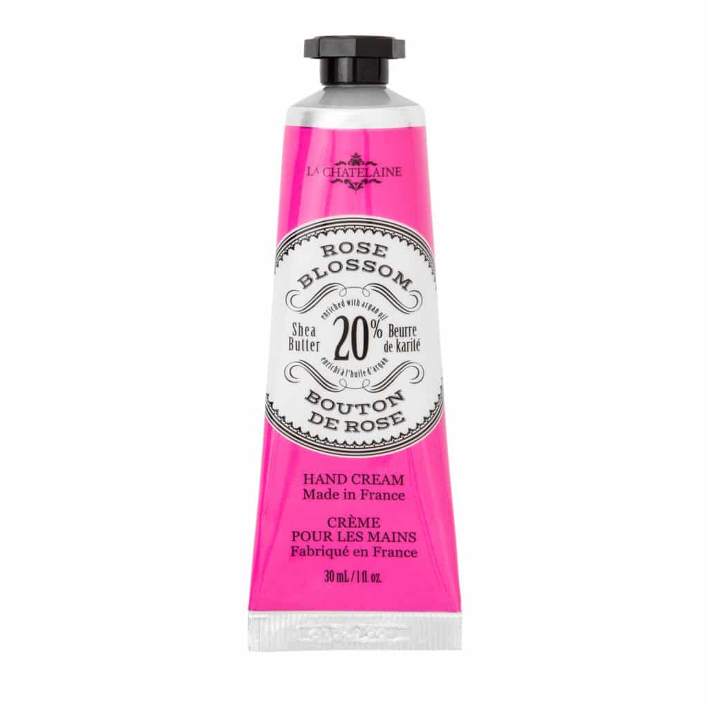 La Chatelaine Travel Size Hand Cream – Rose Blossom