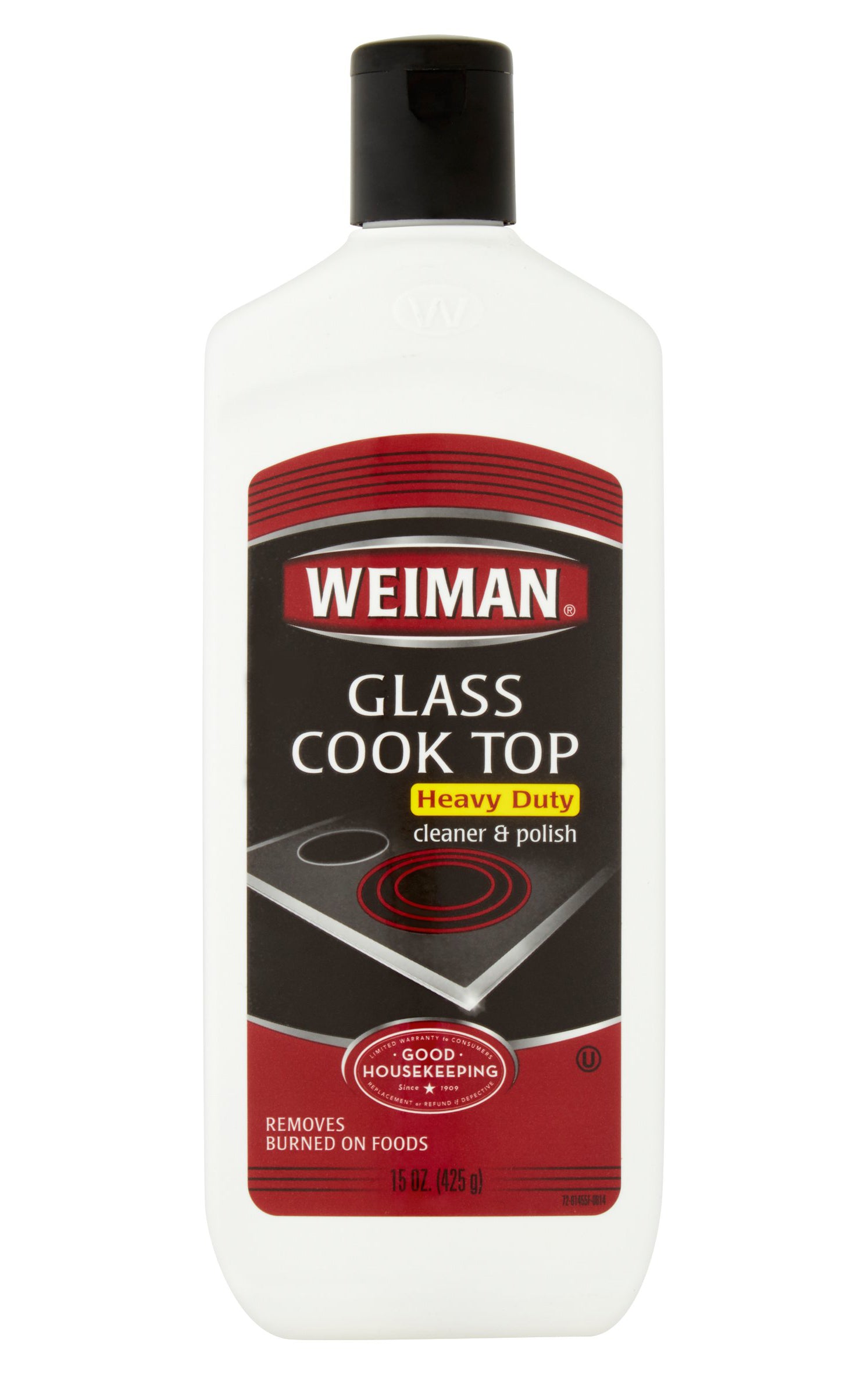 Weiman Glass & Ceramic Cooktop Cleaner and Polish - 15 Ounce 