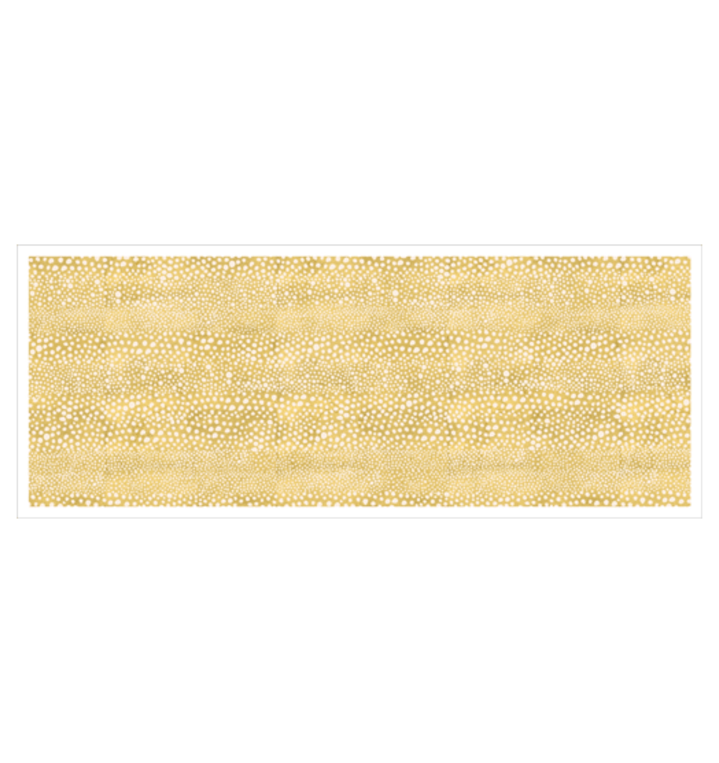 Caspari Pebble Gold Lacquer Bar Tray – 20” x 8”