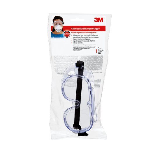 3M Chemical Splash / Impact Goggles