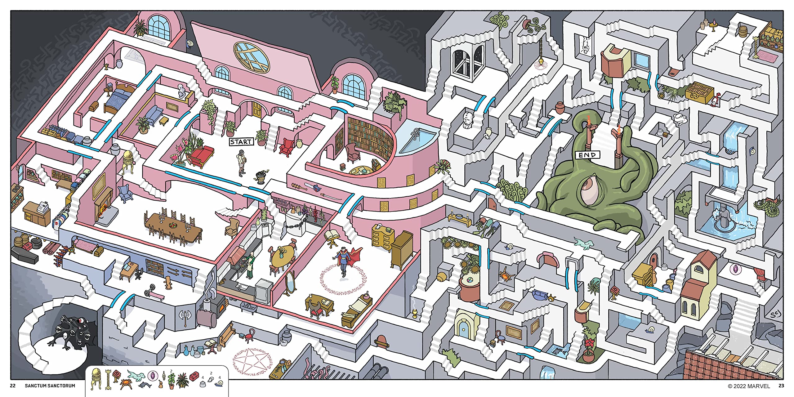 Marvel Mazes Novelty Book