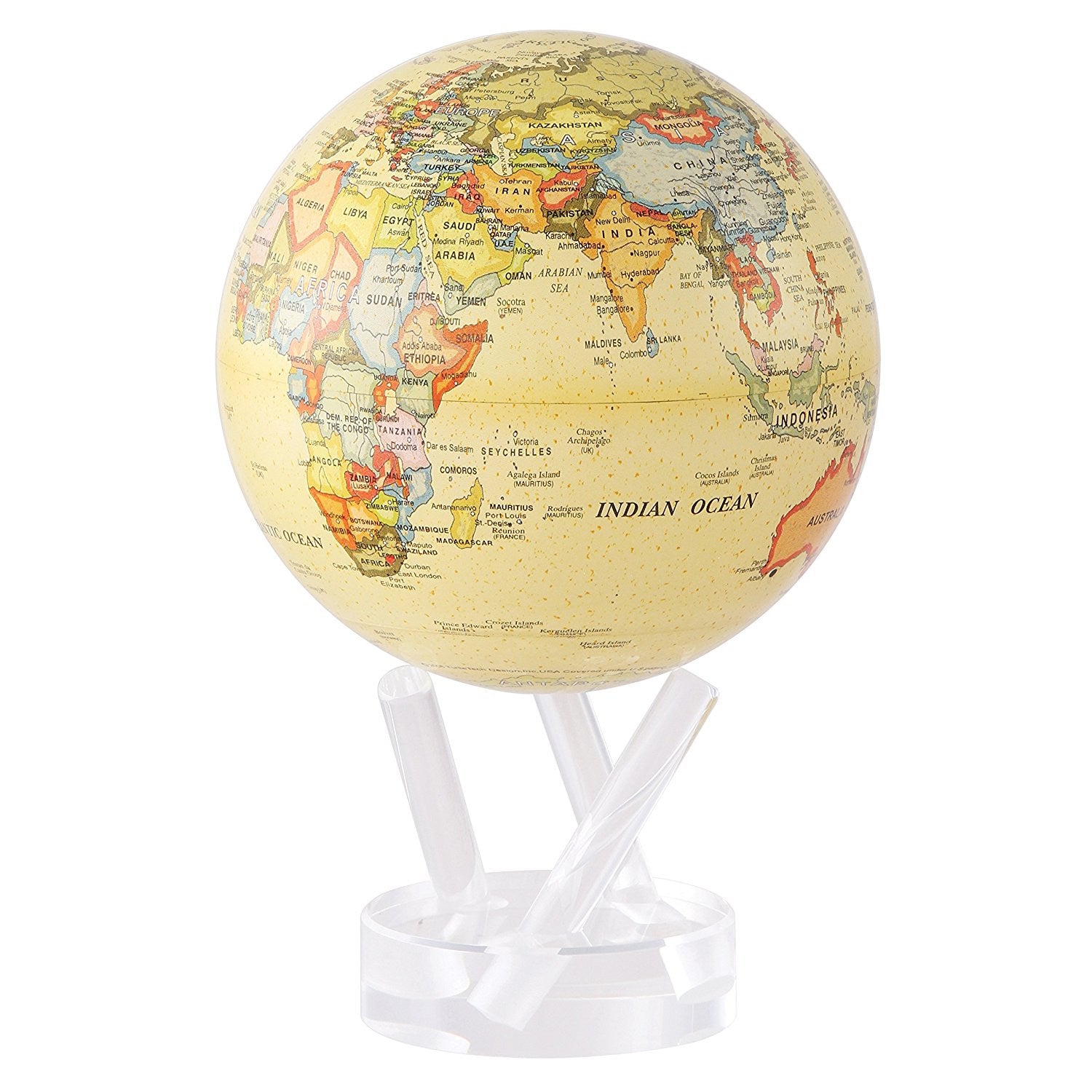 Antique MOVA Globe – 4.5"