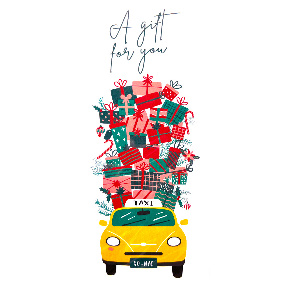 New York Taxi "A Gift For You" Money Enclosures – 6pk