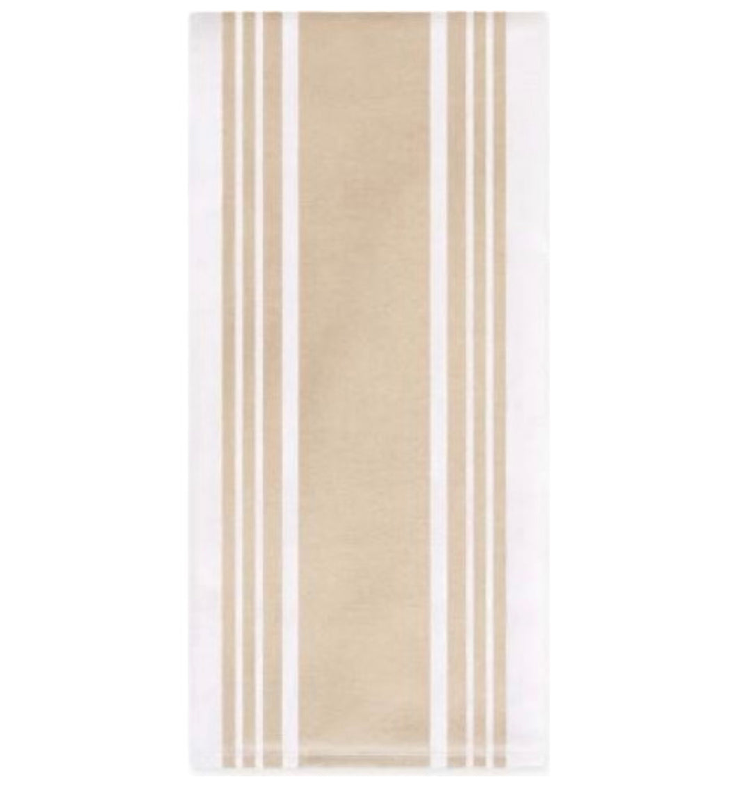 ALL CLAD - Check Kitchen Towel - Almond