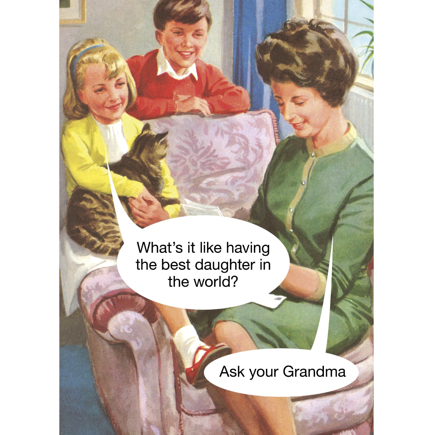 Ladybird Books Card – Grandmother