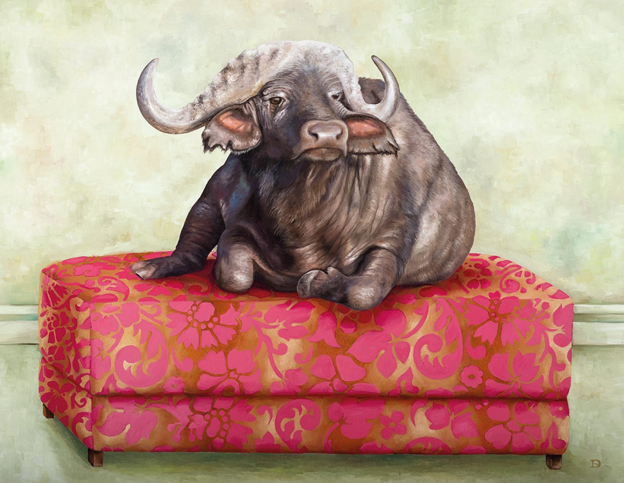 Wildlife At Leisure – Rhino And Friends Note Cards – Set of 6