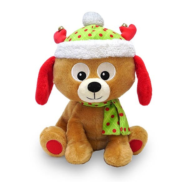 Cuddle Barn Animated Round & Round Walter Christmas Plush Toy