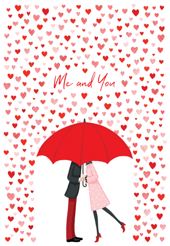 Caspari – I'm Always Here For You Card – 1 Card & 1 Envelope