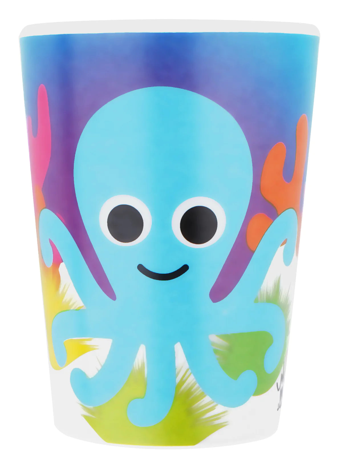 French Bull Kids Everyday Melamine 4 Piece Tableware Set – Ocean Animals
