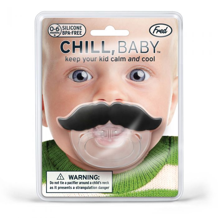 Chill Baby – Mustache Pacifier