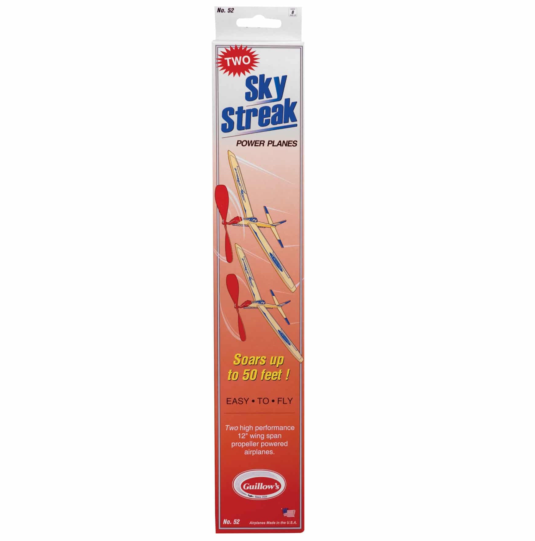 Sky Streak Balsa Planes – Box of 2