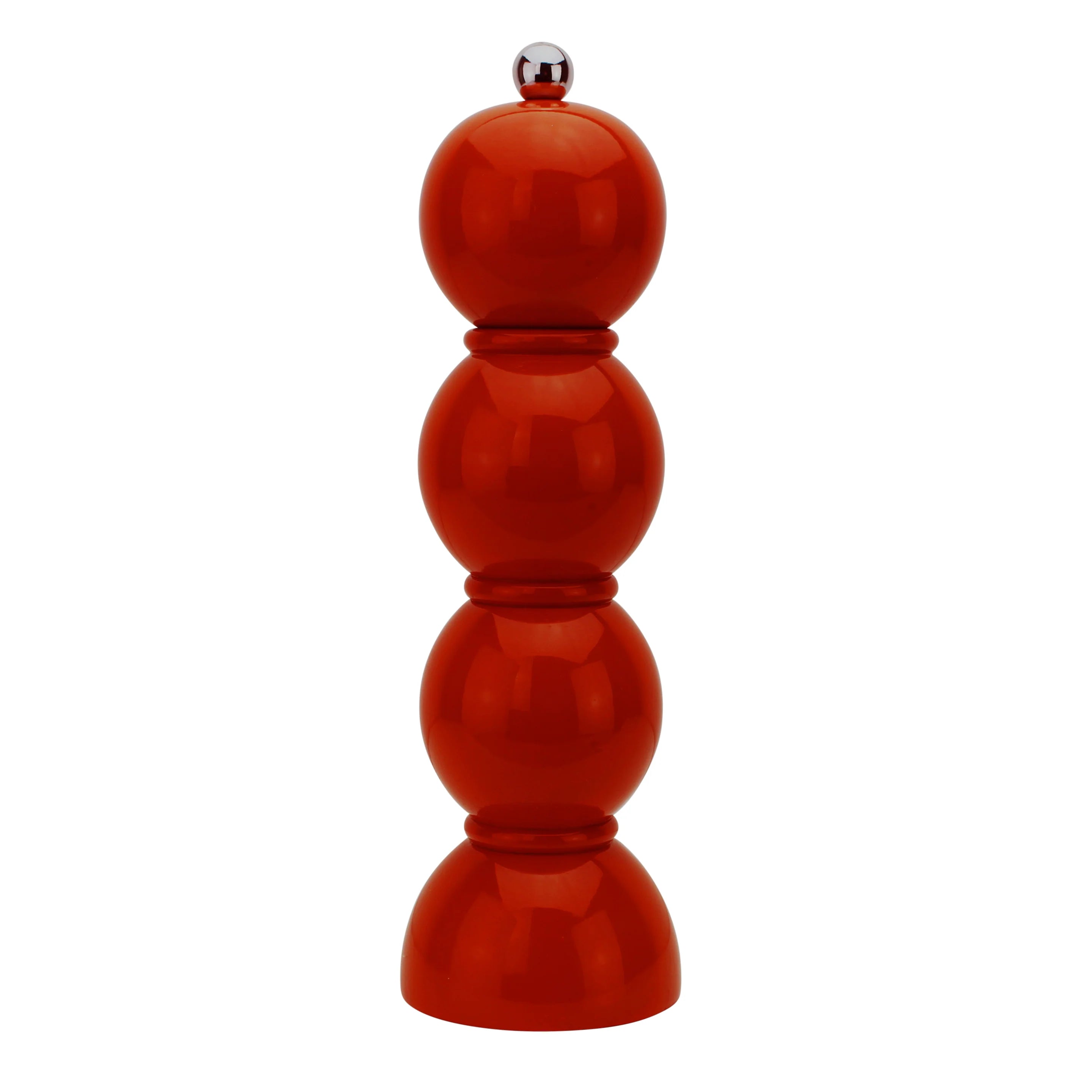 Addison Ross Bobbin Salt or Pepper Mill Grinder – Red Lacquer