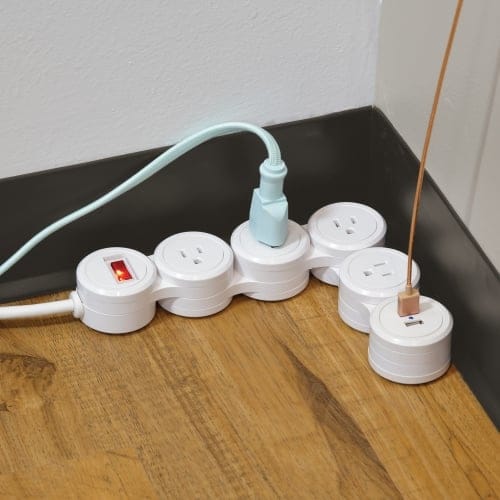Flexible Surge Protector Power Strip