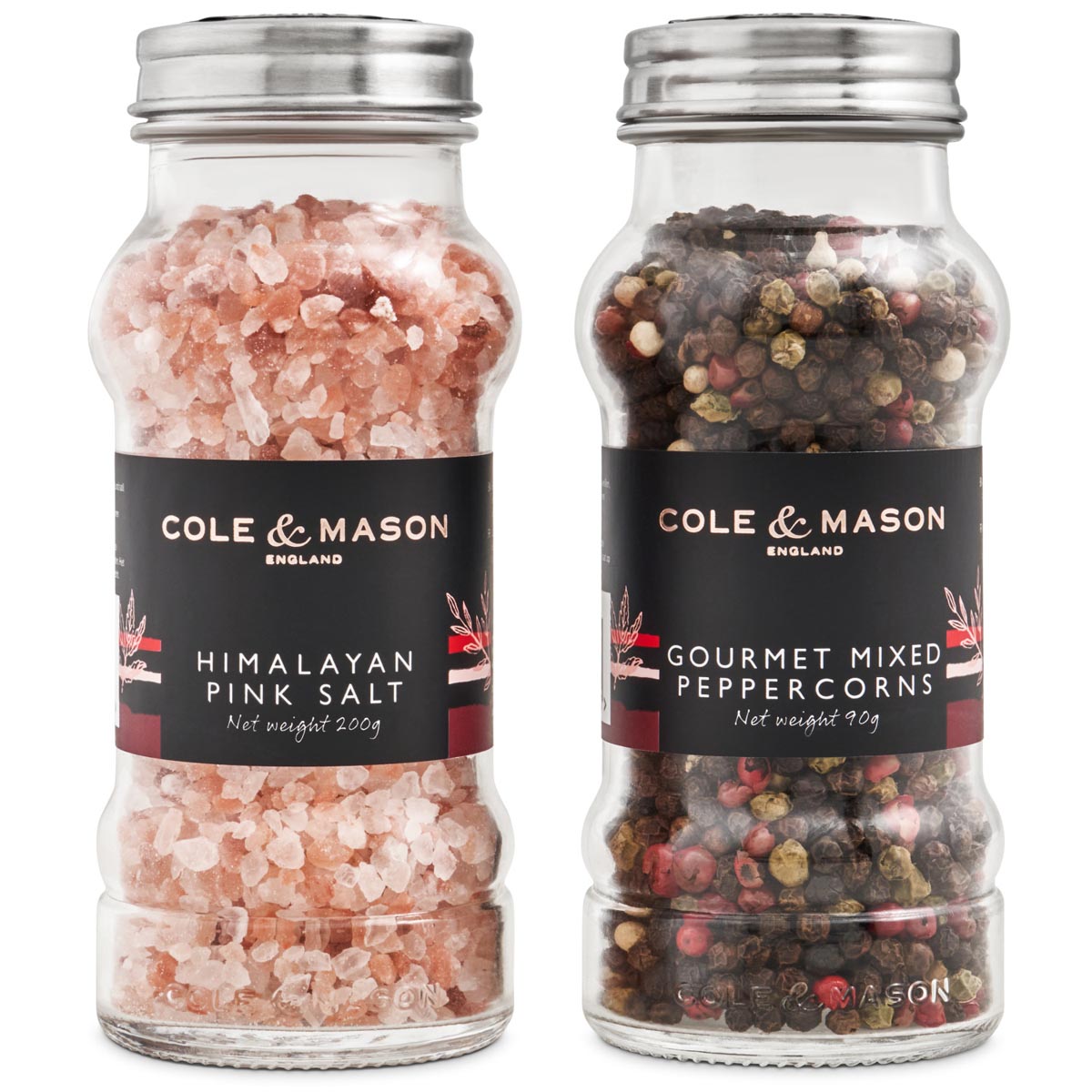 Cole & Mason Luxury Gift Salt & Pepper Refill
