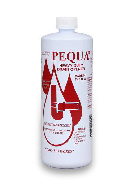 Pequa Heavy Duty Drain Opener, 32 oz