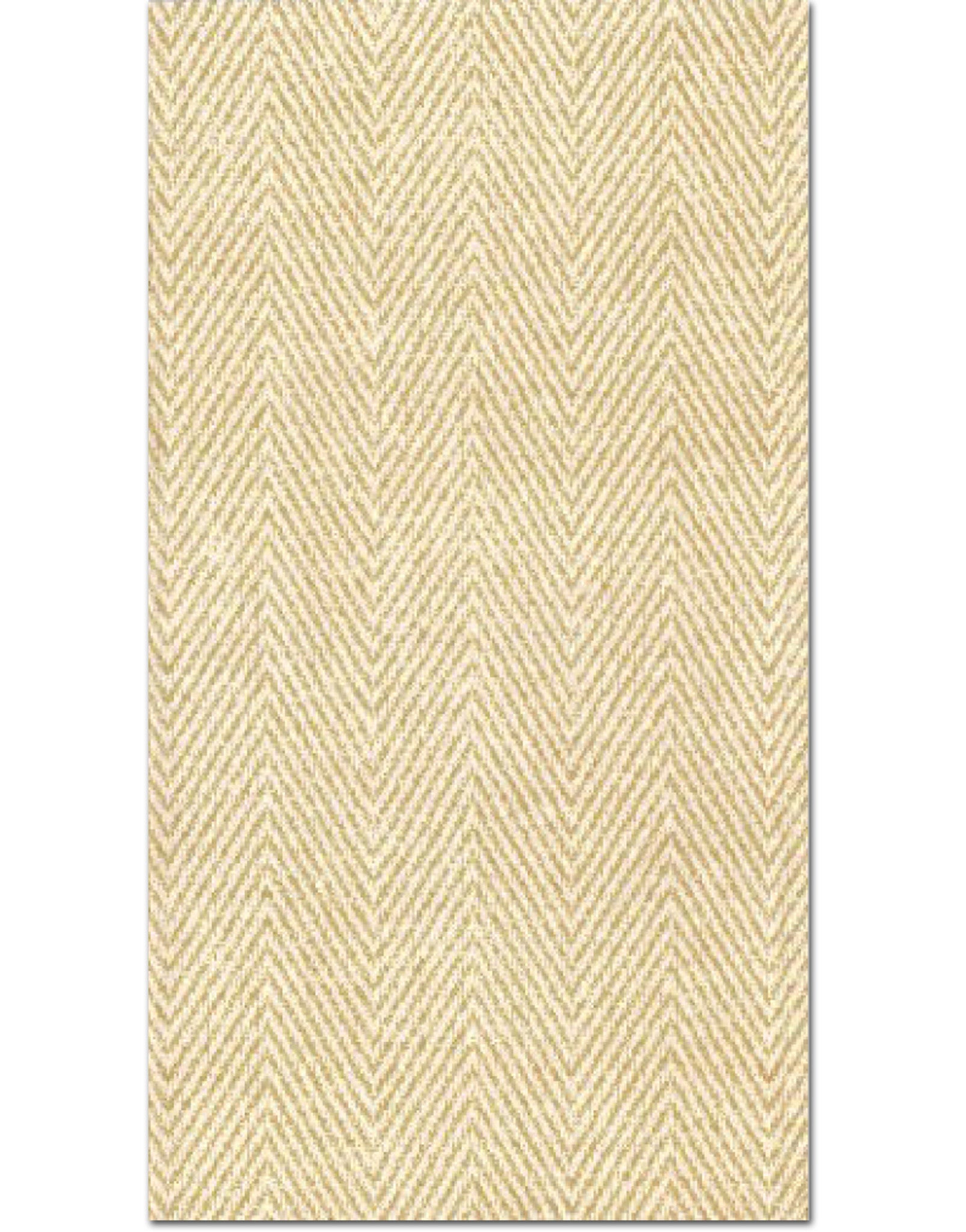 Caspari Jute Natural Paper Linen Guest Towels - 12pk