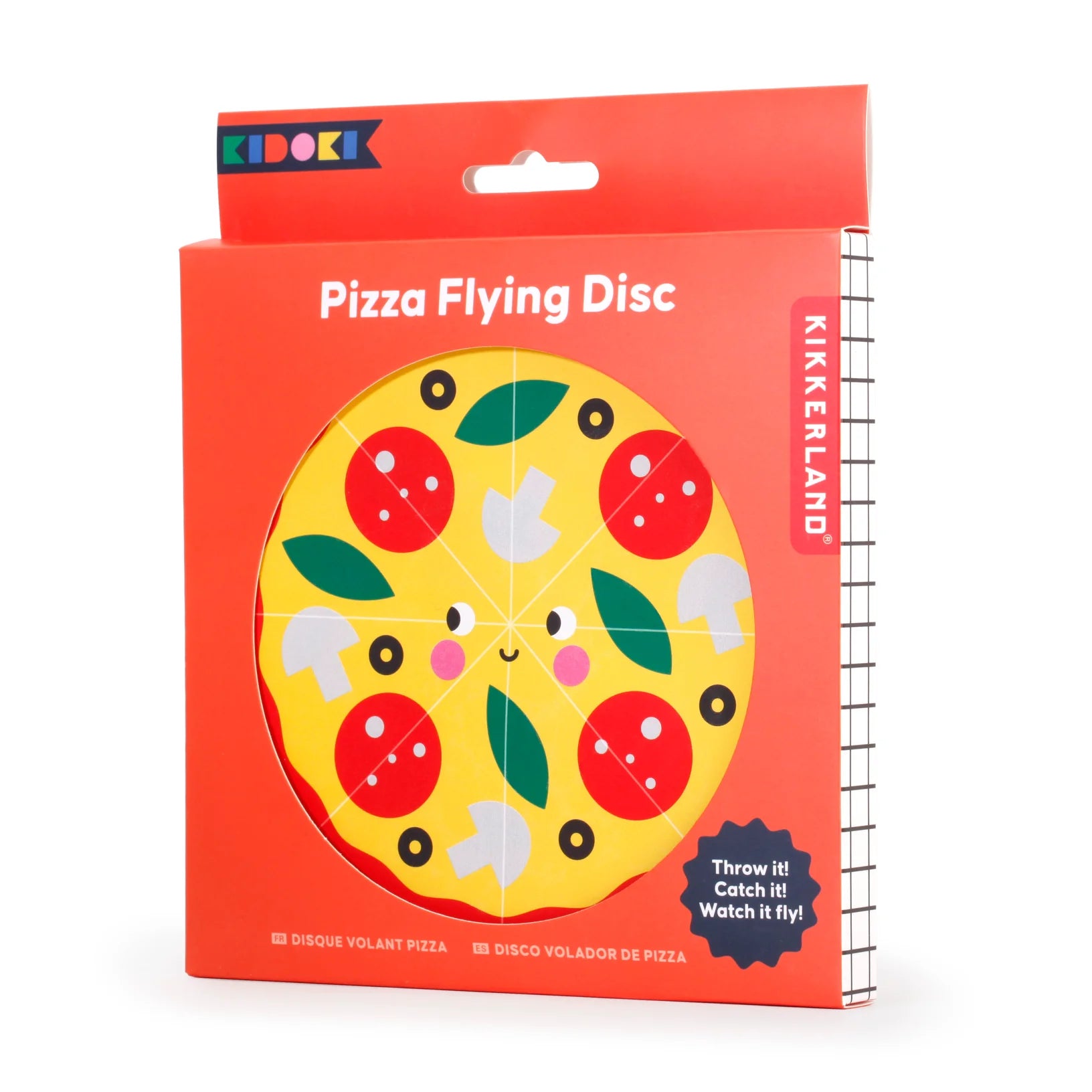 Kikkerland Flexible Silicone Flying Discs – Assorted Styles – Each Sold Separately