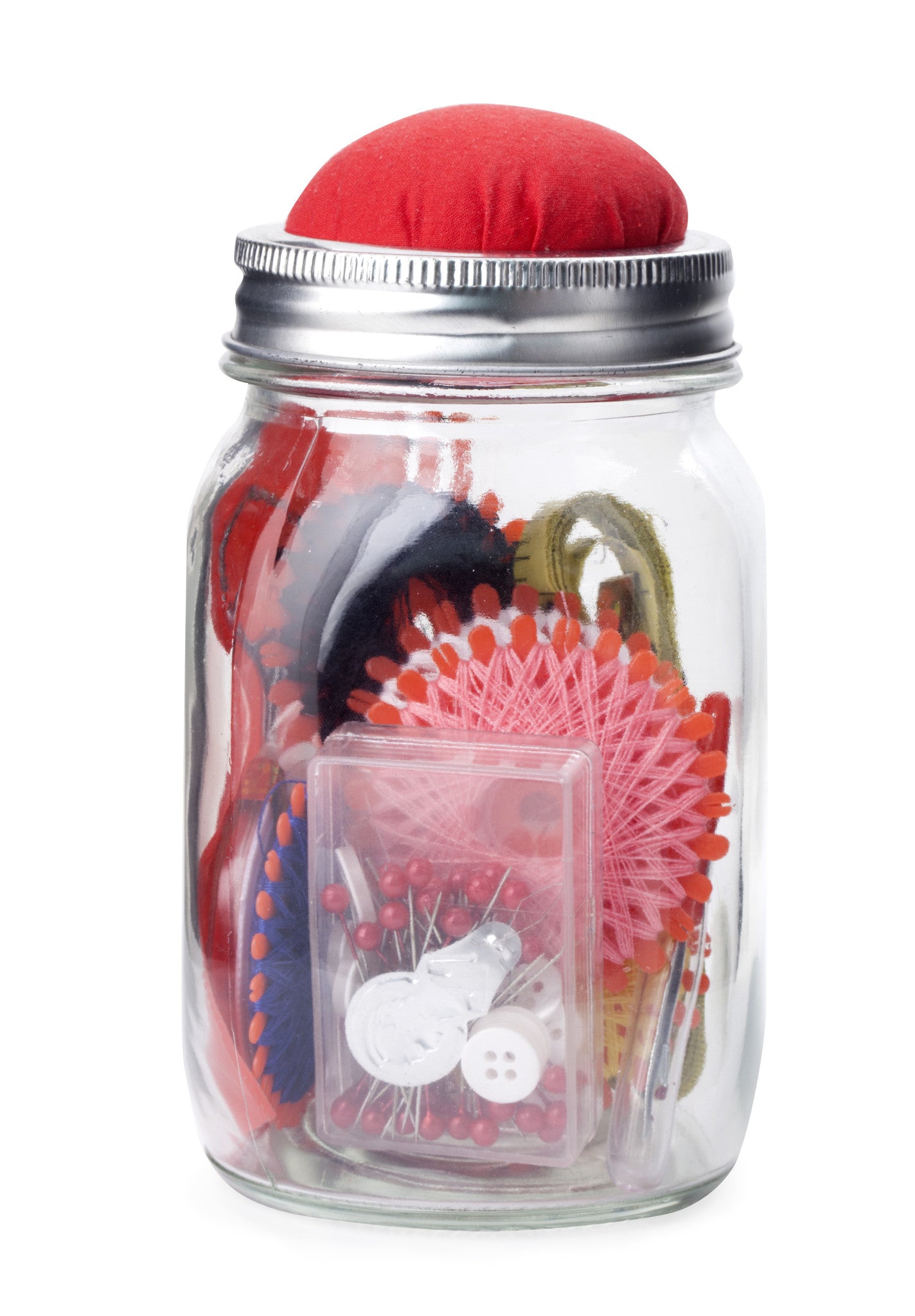 Mason Jar Sewing Kit