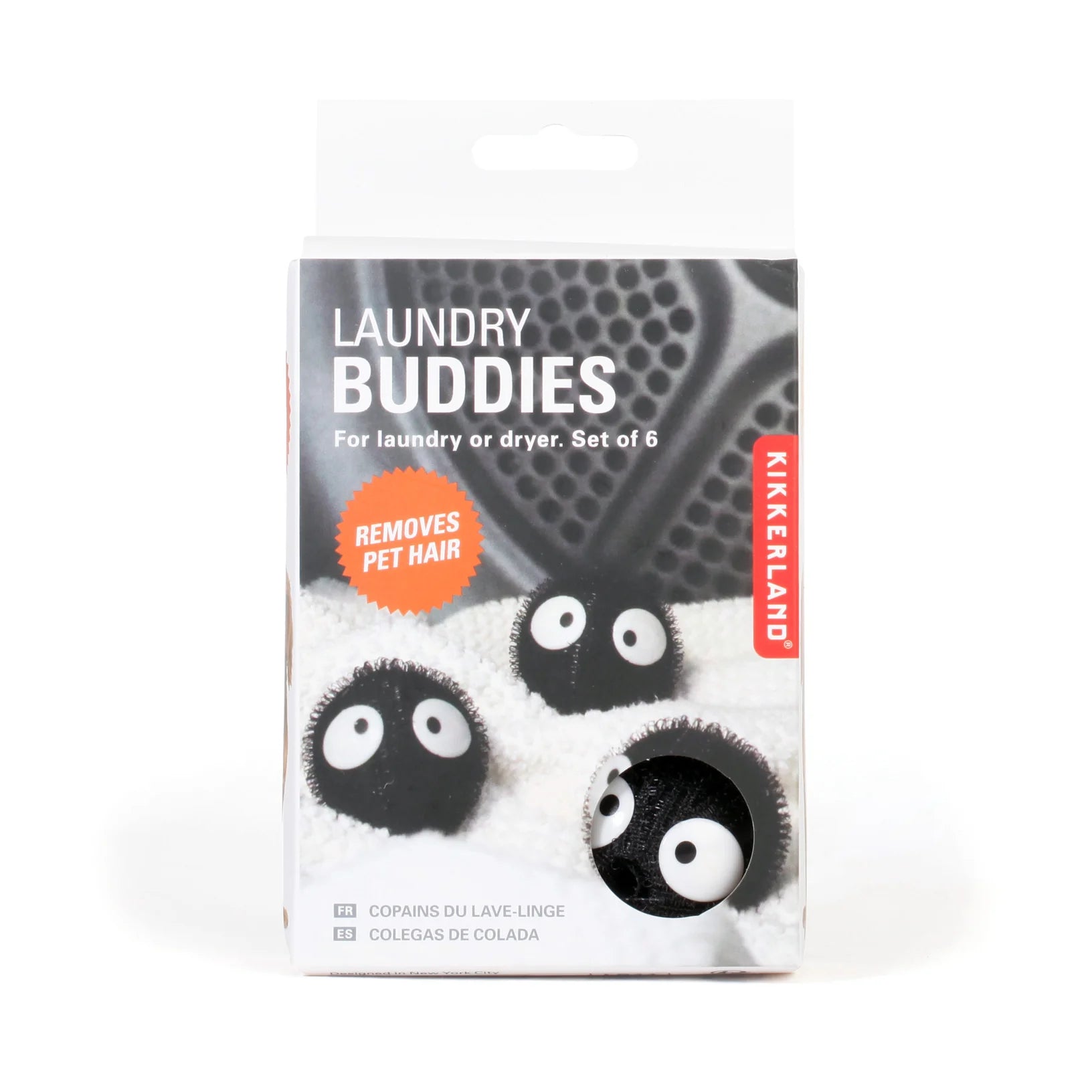 Kikkerland Laundry Buddies – Pack of 6