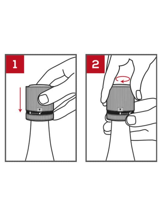 Peugeot - Line Carbon Champagne Stopper for Sparkling Wines