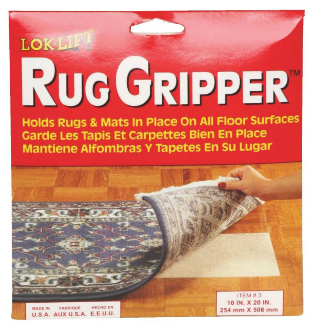 Lok Lift Rug Gripper Anti-Slip Rug Tape, 10-Inches by 20-Inches