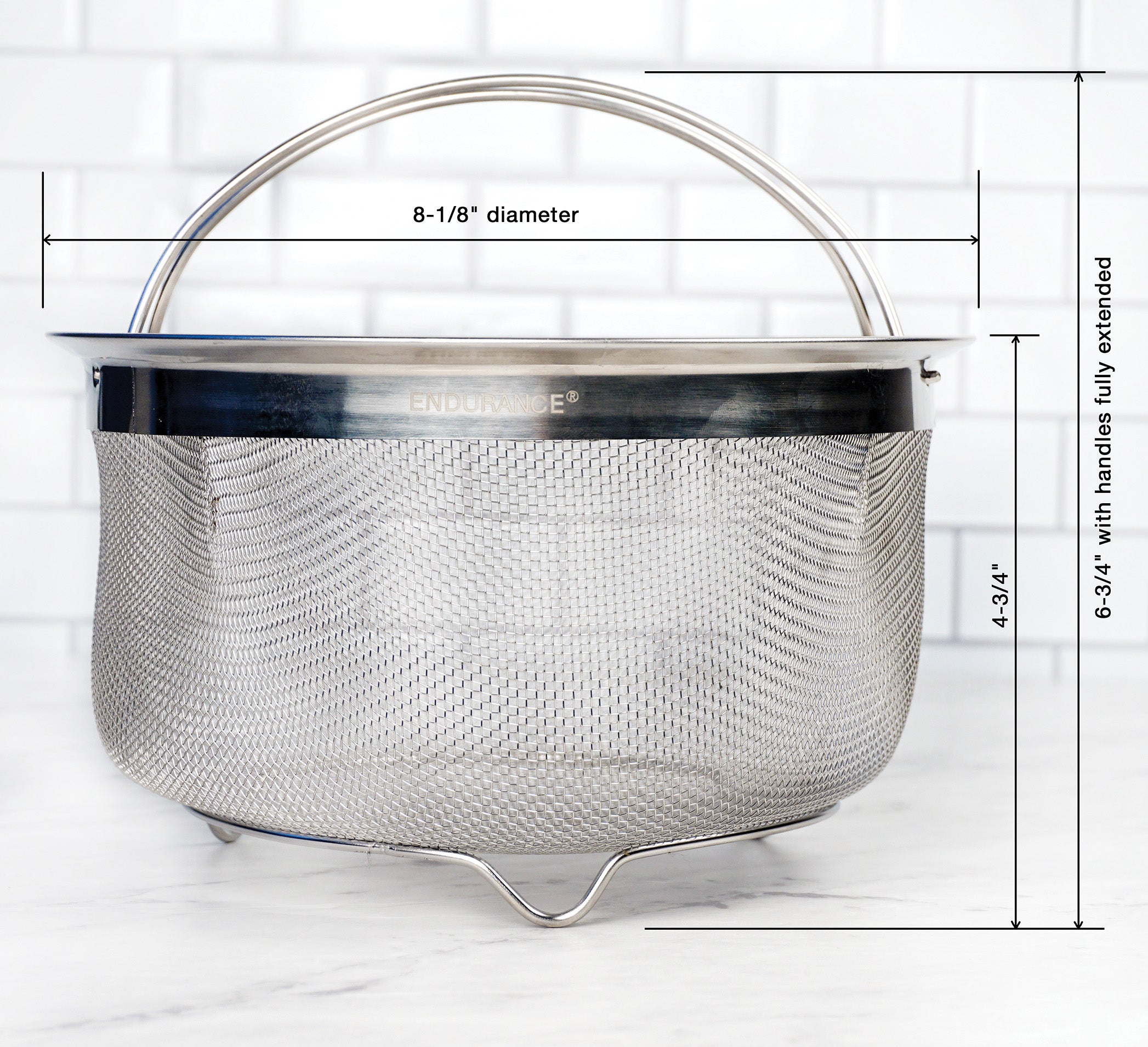 Stainless Steel Mesh Basket – 3 QT.